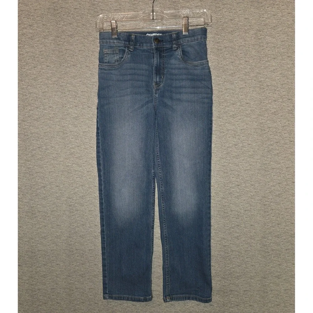 OshKosh B'Gosh Boys 10R Osh Kosh Classic Jeans Adjustable Waist Pant Medium Wash